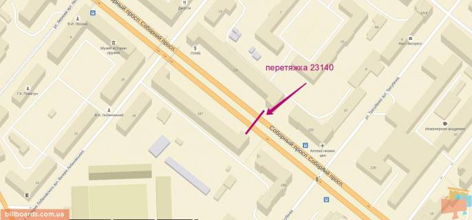 Нестандарт  в Запорожье пр.Ленина 230 схема